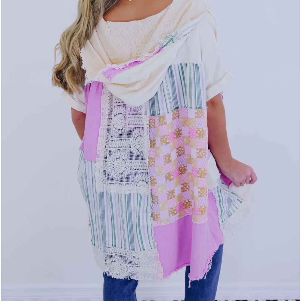 Pia Patchwork Button Up - Picture 3 of 4